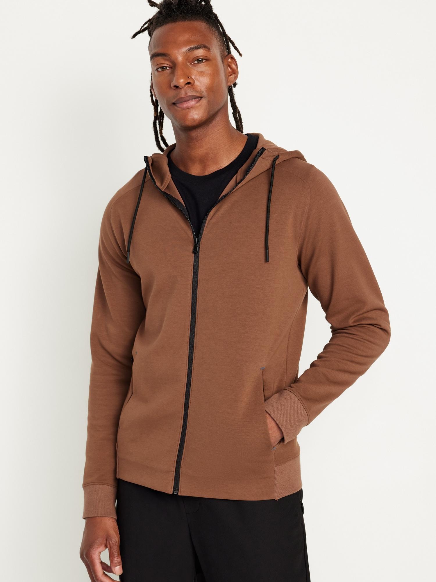 Dynamic Fleece Hidden-Pocket Zip-Front Hoodie Product Image