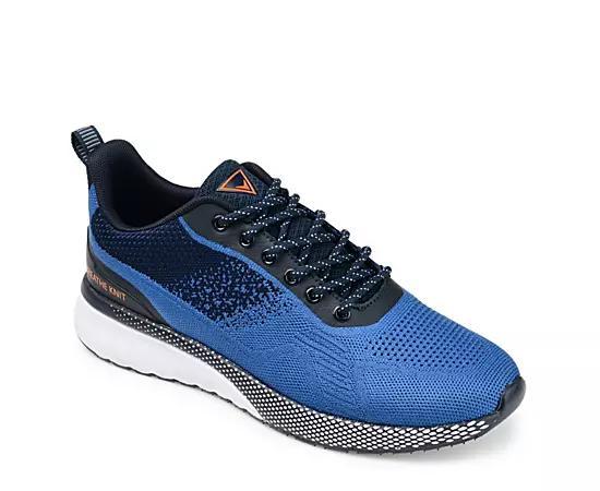VANCE Spade Men's Casual Knit Sneakers, Size: 12, Blue Product Image