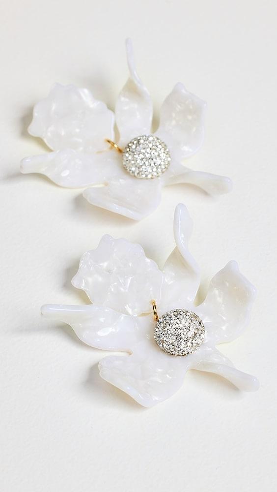 Lele Sadoughi Crystal Lily Earrings | Shopbop Product Image