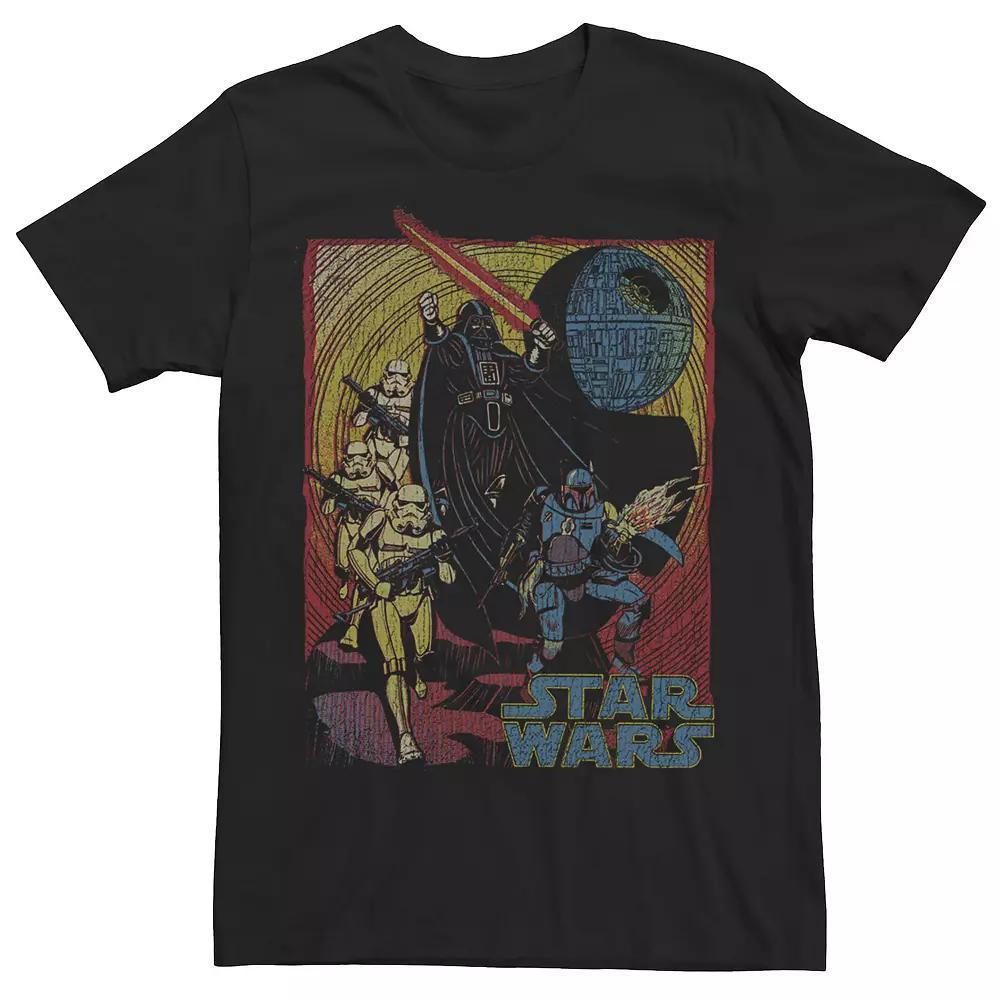 Men's Star Wars Prime Vintage Poster Tee, Size: XXL, Black Product Image