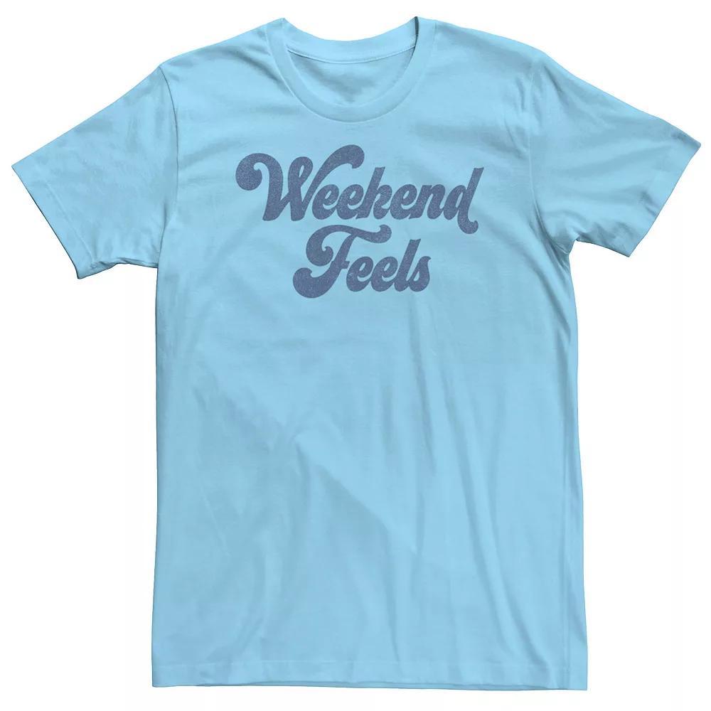 Men's Weekend Feels Tee, Size: XXL, Light Blue Product Image