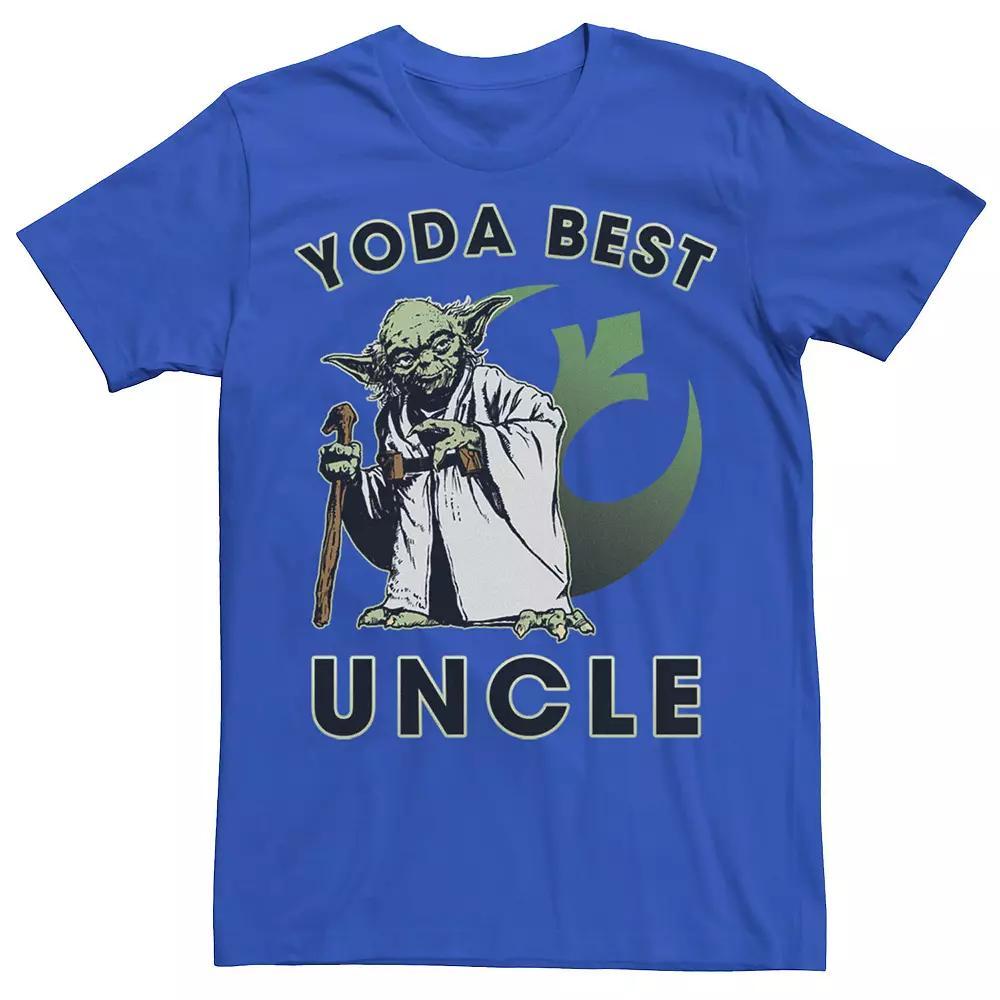 Men's Star Wars Yoda Best Uncle Rebel Logo Tee, Size: XL, Red Product Image