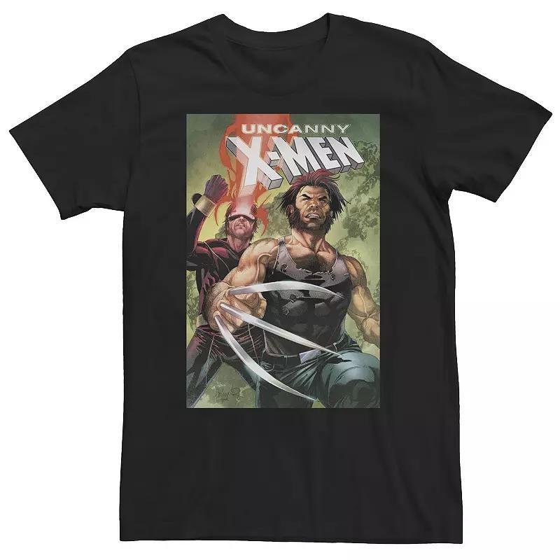 Big & Tall Marvel Comixology Uncanny X-Men Darkest Hour Comic Cover Tee, Men's, Size: 5XL, Black Product Image