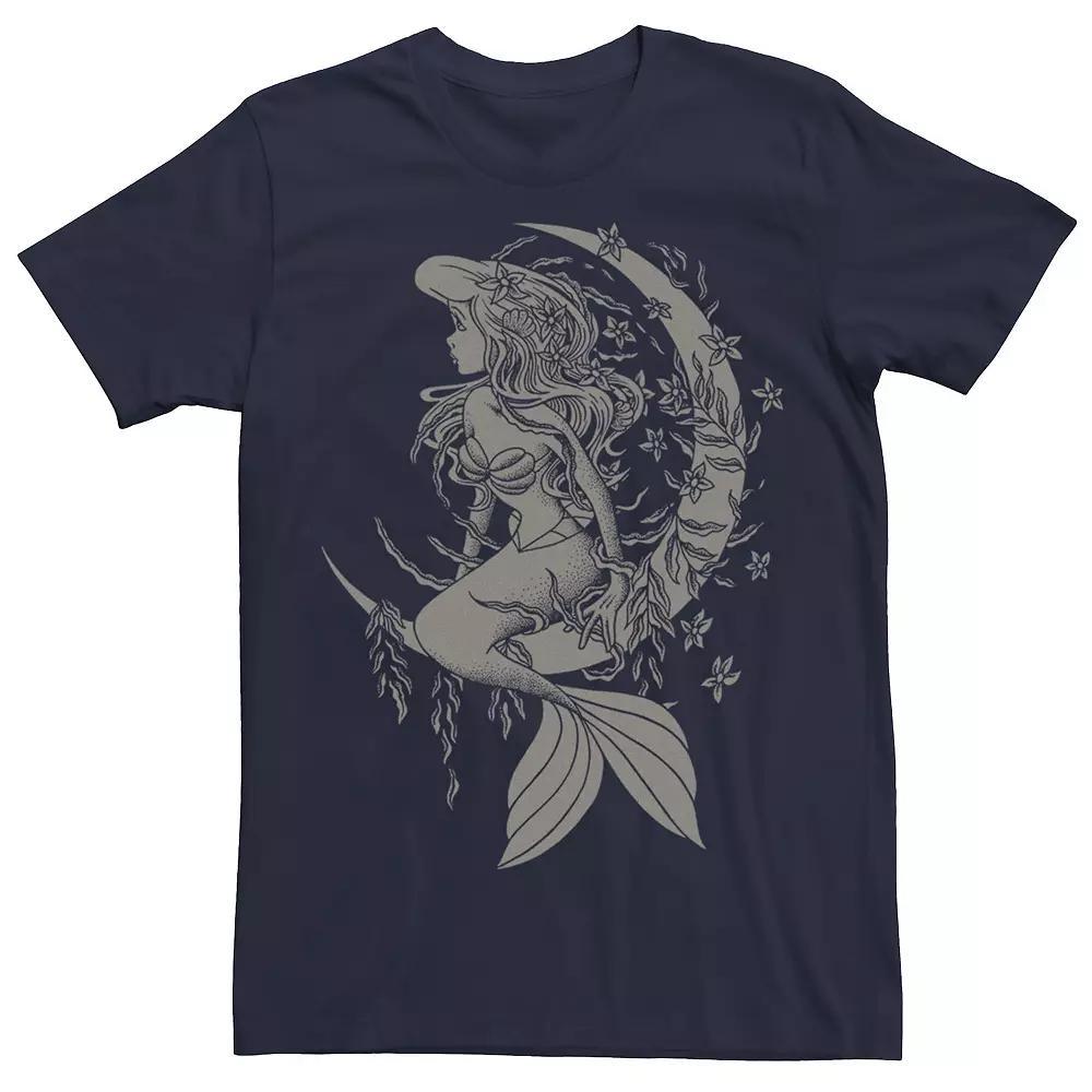 Men's Star Wars The Mandalorian The Child Rainbow Chest Lines Tee, Size: 3XL, Navy Grey Product Image