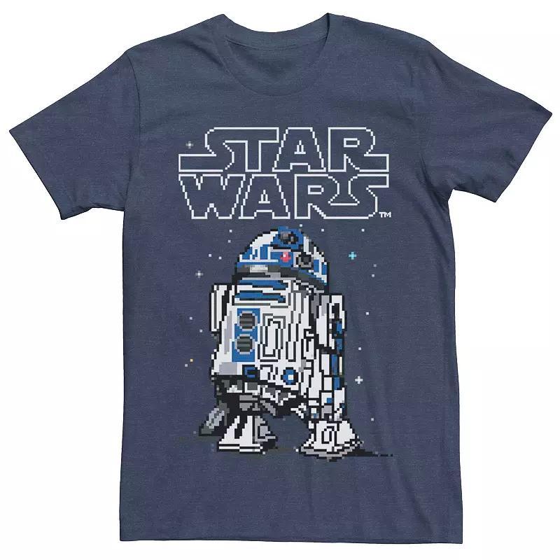 Mens Star Wars Darth Vader Comic Fill Tee Grey Heather Product Image