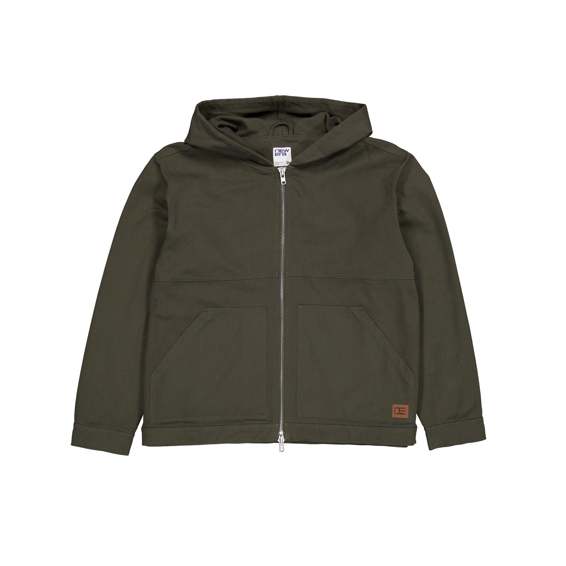 Brand New Era Forge Dusty Charcoal Hooded Work Jacket Male Product Image