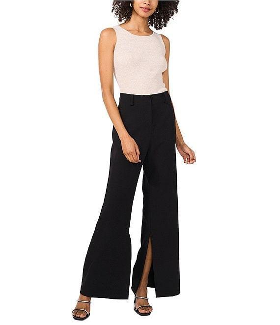 Vince Camuto Straight Leg Split Ankle Pant Product Image