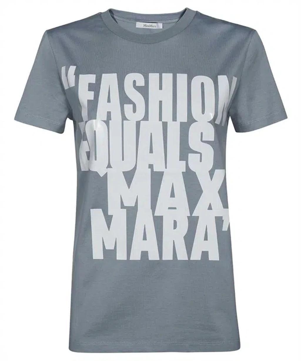 MAX MARA Gerard T-shirt In Blue Product Image