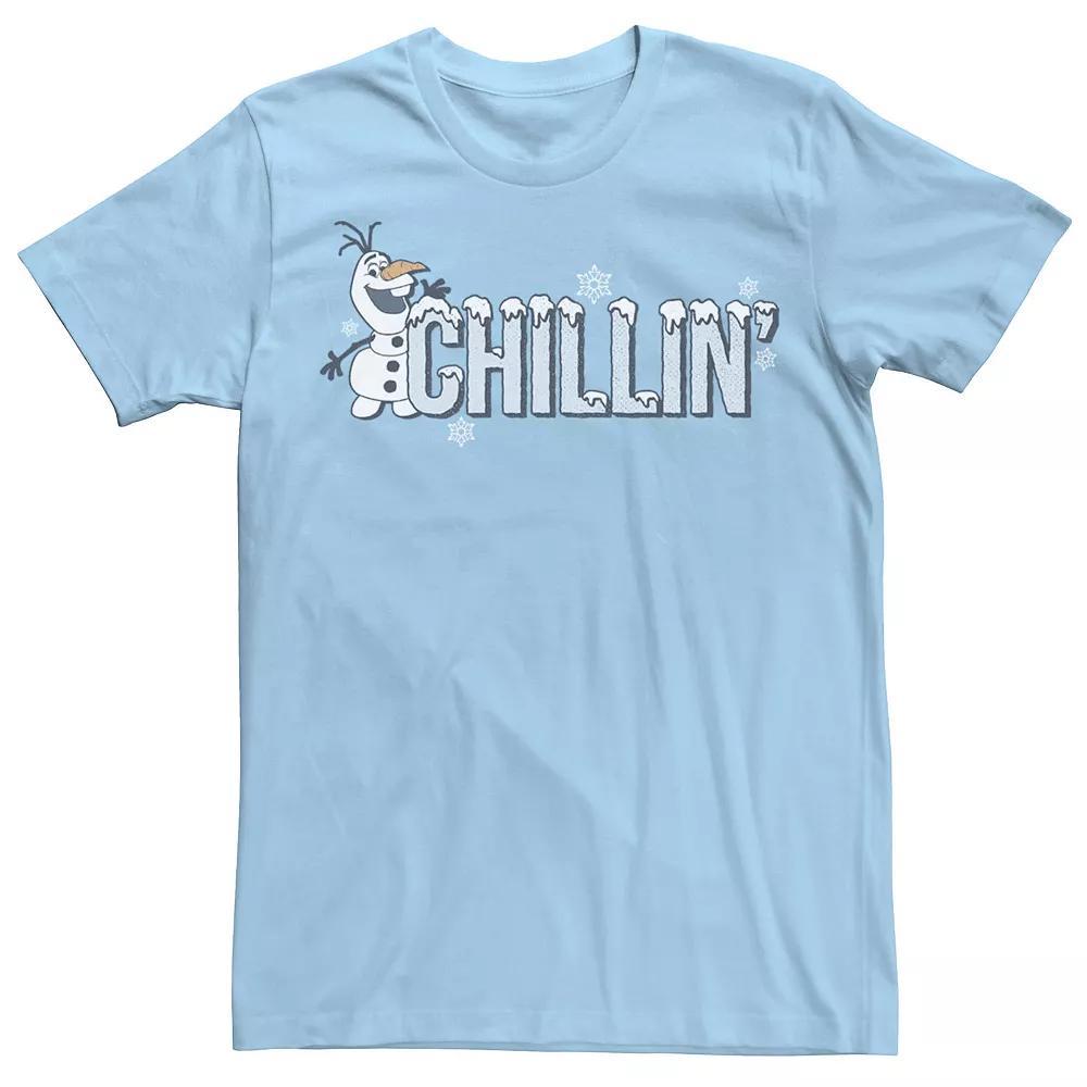 Disney's Frozen Men's Olaf Chill I Got This Portrait Graphic Tee, Size: Large, Light Blue Product Image