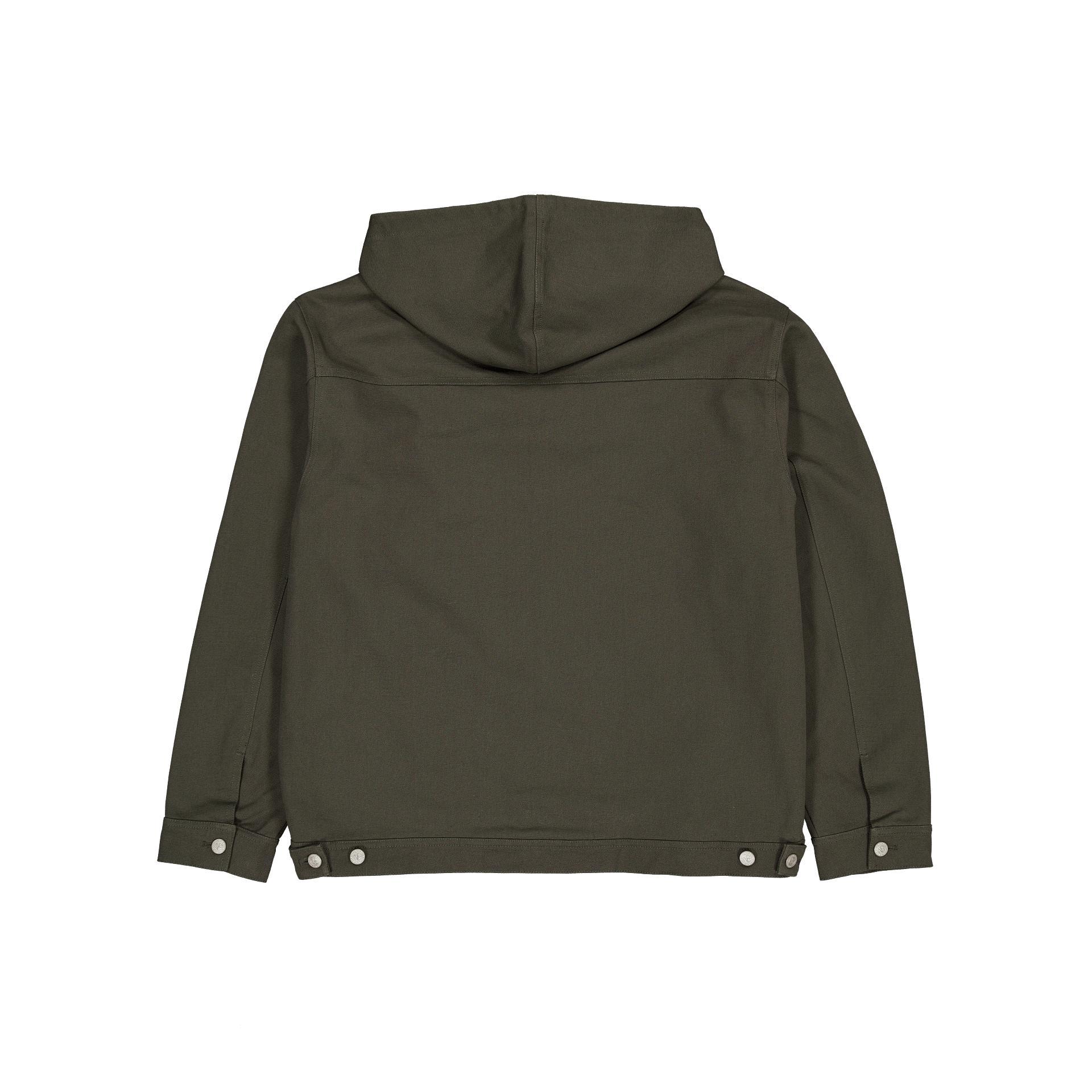 Brand New Era Forge Dusty Charcoal Hooded Work Jacket Male Product Image