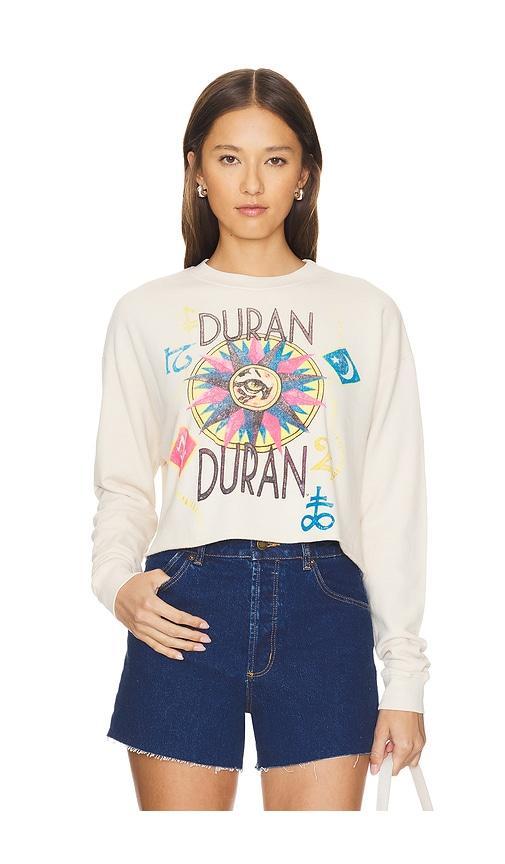 Duran Duran USA Tour 1984 Cropped Sweatshirt DAYDREAMER Product Image