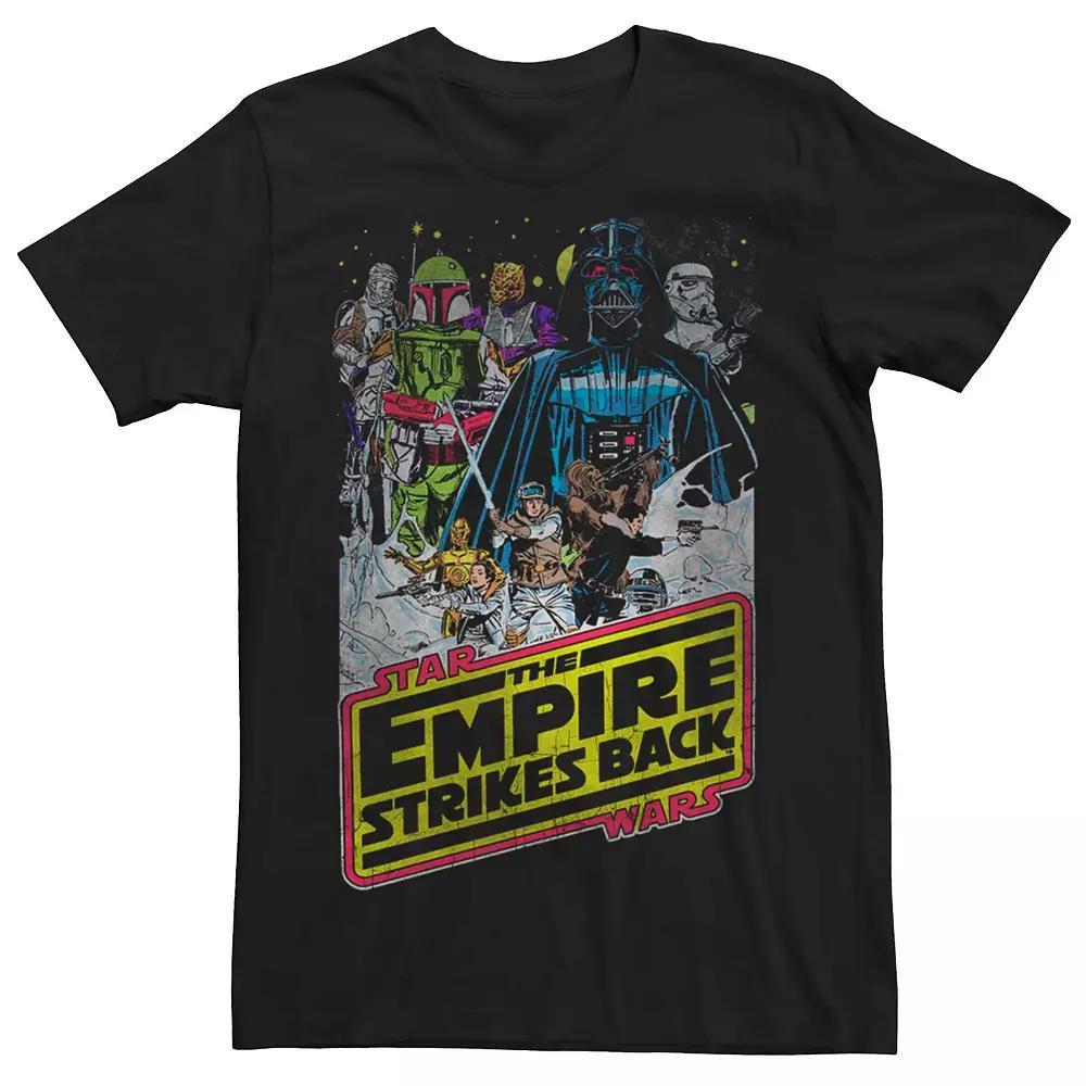 Men's Star Wars Boba Fett Logo Poster Graphic Tee, Size: Large, Black Product Image