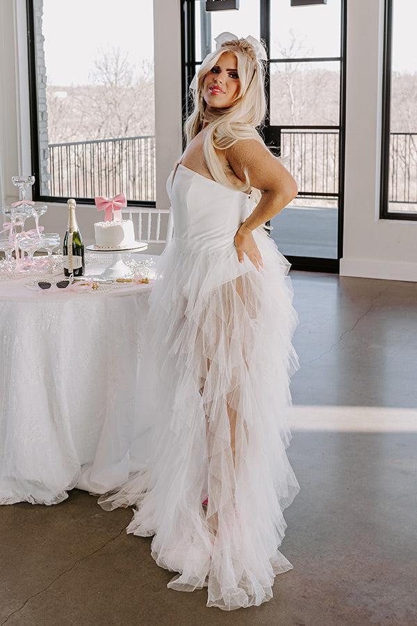 Radiant Runway Tulle Maxi Dress Product Image