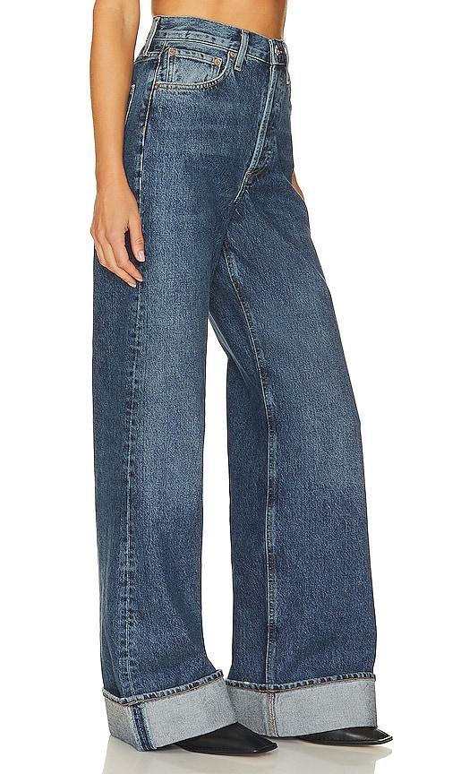 AGOLDE Dame High Rise Wide Leg Jeans Control 28 Product Image