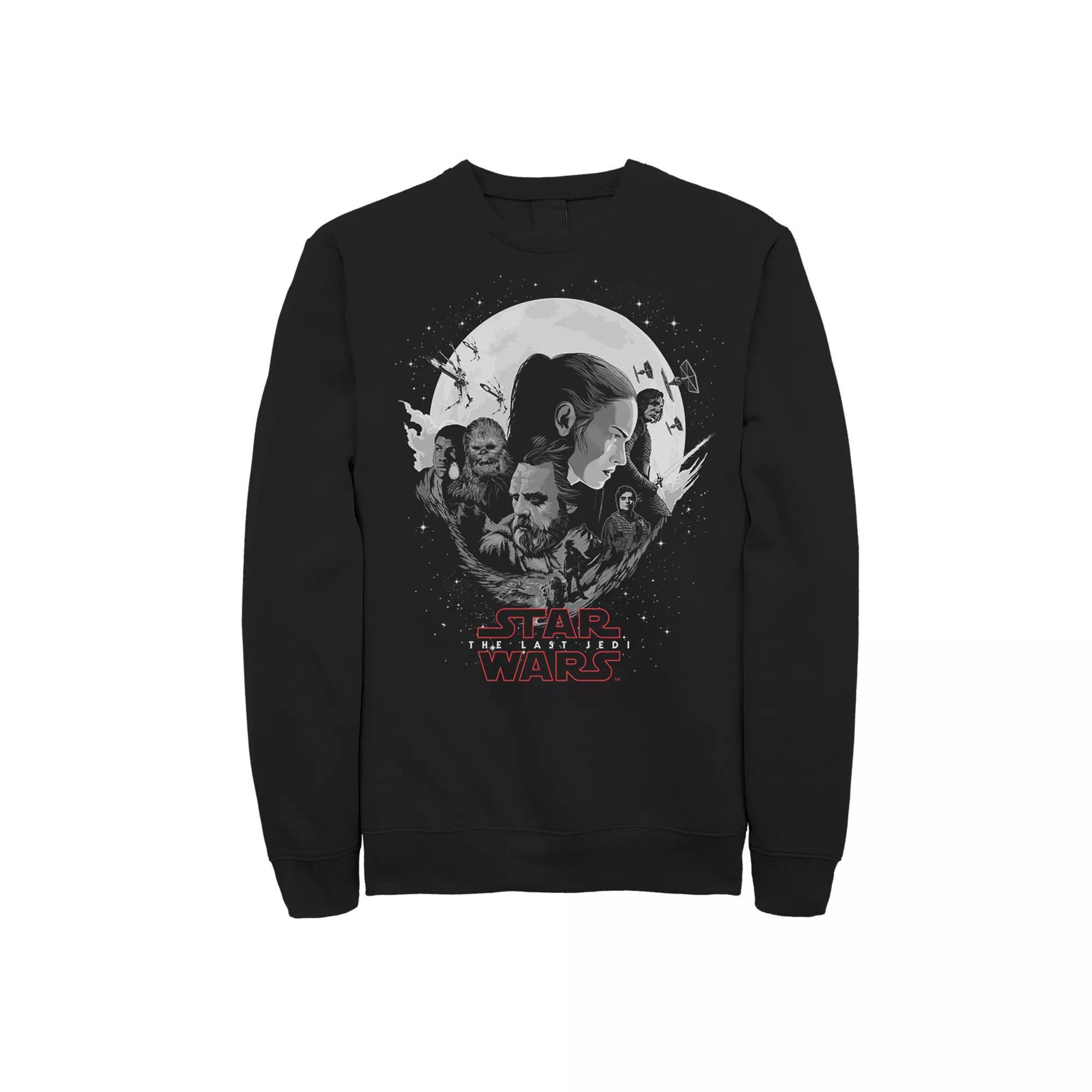 Mens Star Wars The Last Jedi Tonal Poster Fleece Product Image