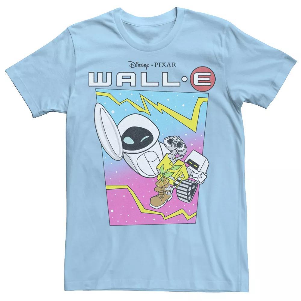 Disney / Pixar's WALL-E Eve Men's Burn-E Space Ride Tee, Size: XXL, Silver Product Image