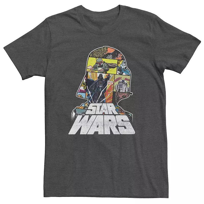 Big & Tall Star Wars Han And Chewie Vintage Homies Tee, Men's, Size: 3XL, Black Product Image