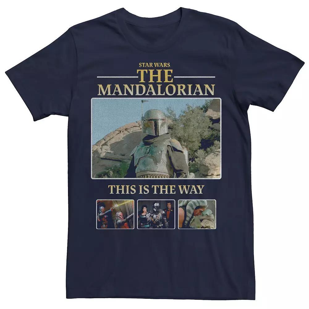 Men's Star Wars: The Mandalorian This Is The Way United R14 Tee, Size: Small, Blue Product Image