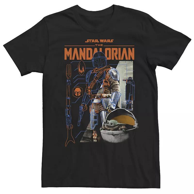 Men's NASA Rocket Ship Struck By Lightning Graphic Tee, Size: Medium, Grey Product Image