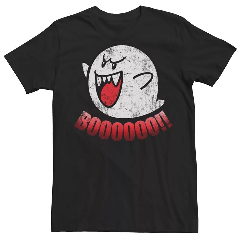 Men's Nintendo Ghost Boo Pullover Hoodie, Size: Small, Black Product Image