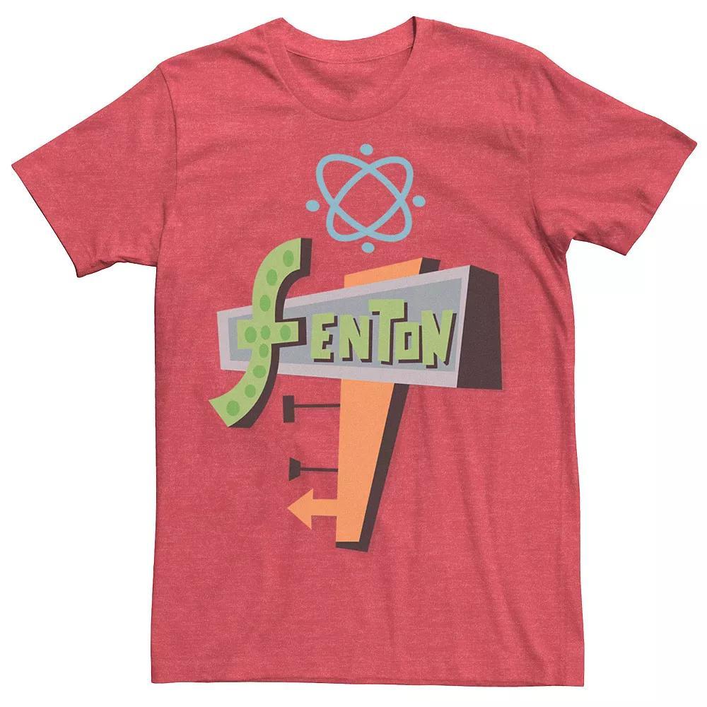 Men's Nickelodeon Danny Phantom Fenton Science Logo Tee, Size: Medium, Silver Product Image