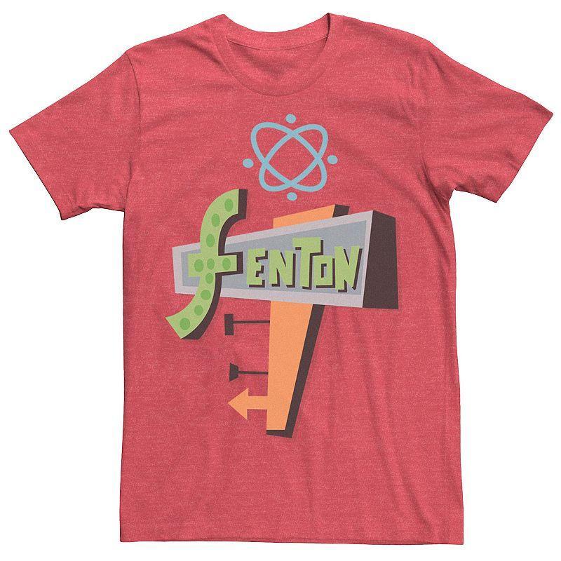 Men's Nickelodeon Danny Phantom Fenton Science Logo Tee, Size: Medium, Silver Product Image