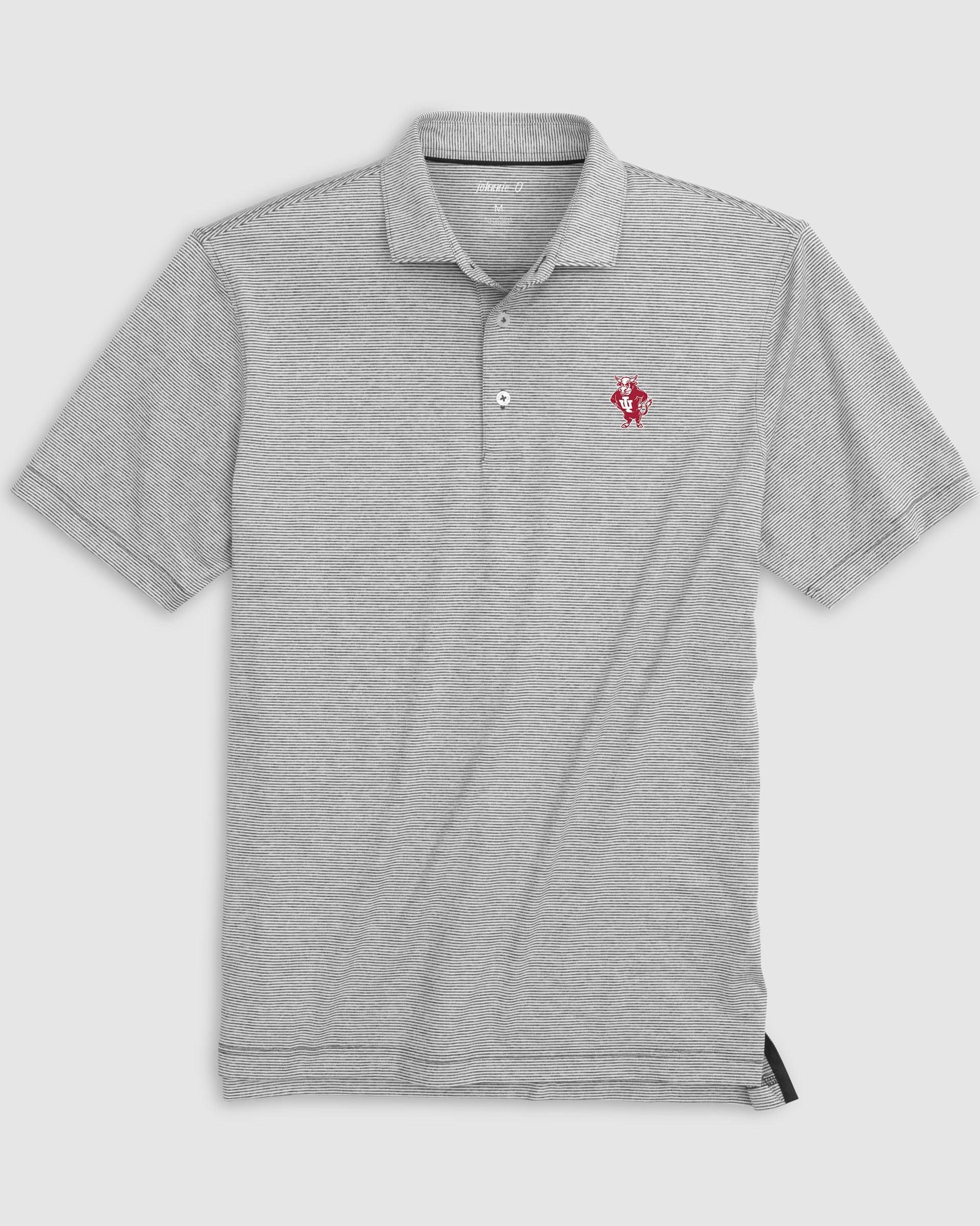 Oklahoma Lyndonn Striped Jersey Performance Polo - Helmet Logo Product Image