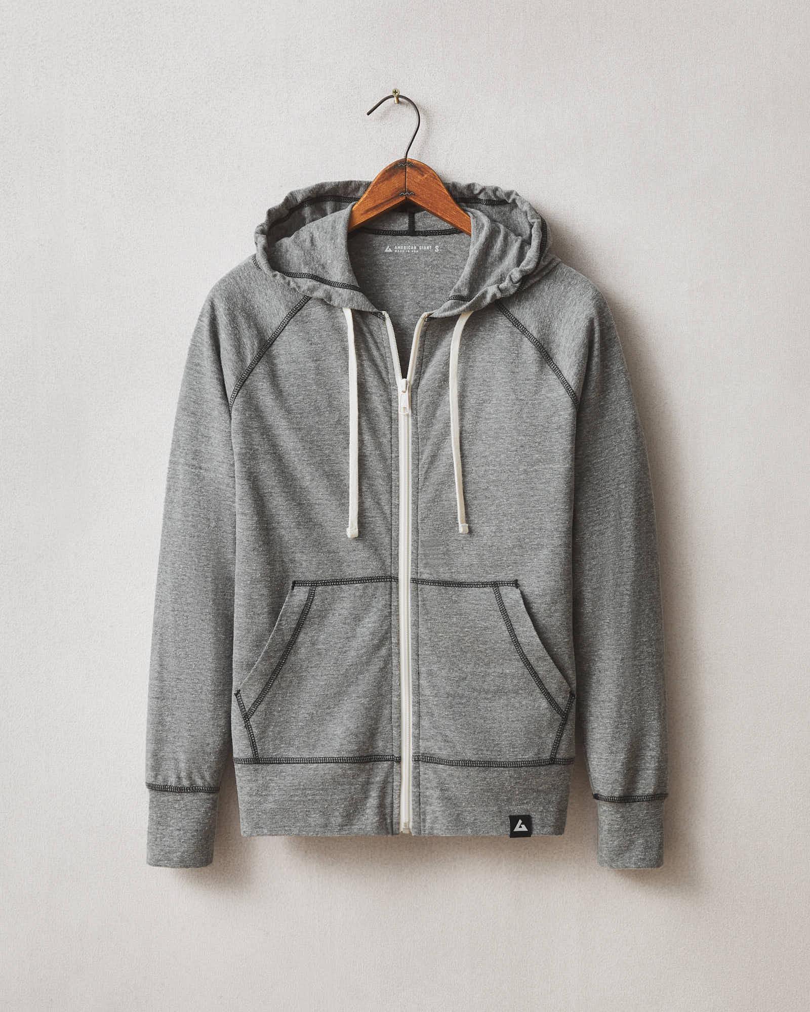 Women's Lightweight Full Zip - Black Heather Female Product Image