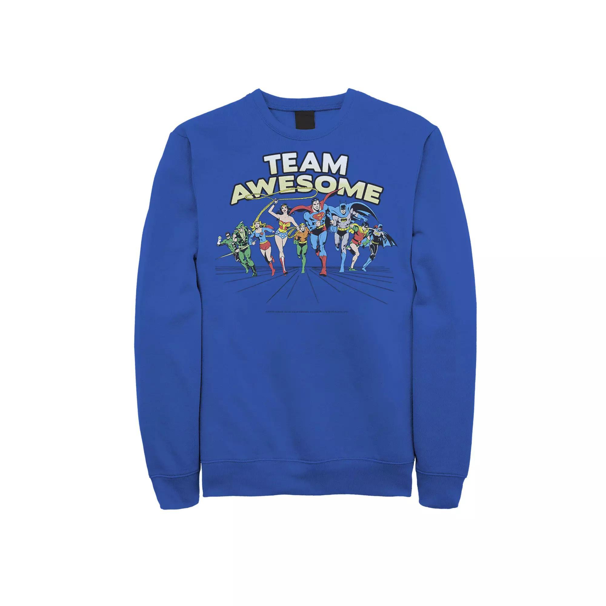 Men's Marvel Black Panther Circle Bead Logo Sweatshirt, Size: Small, Grey Heather Product Image