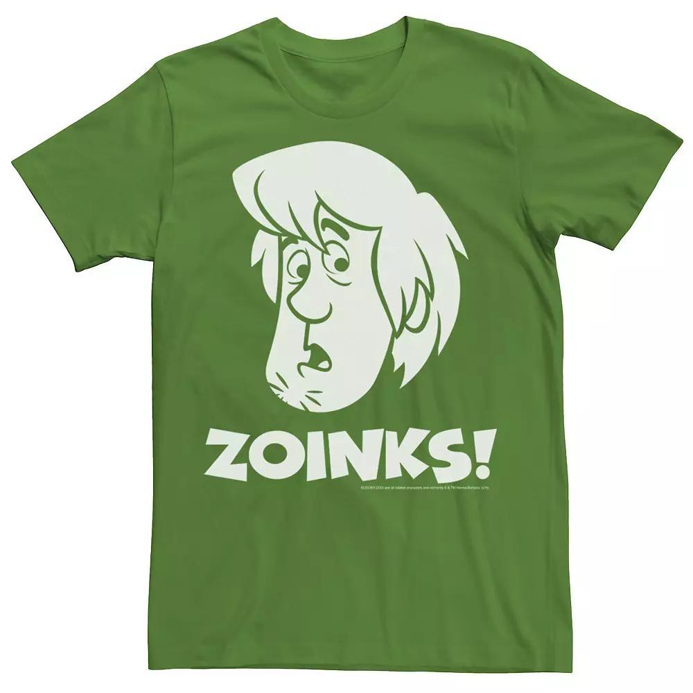 Men's Scooby-Doo Shaggy Zoinks Big Face Tee, Size: XL, Kelly Product Image