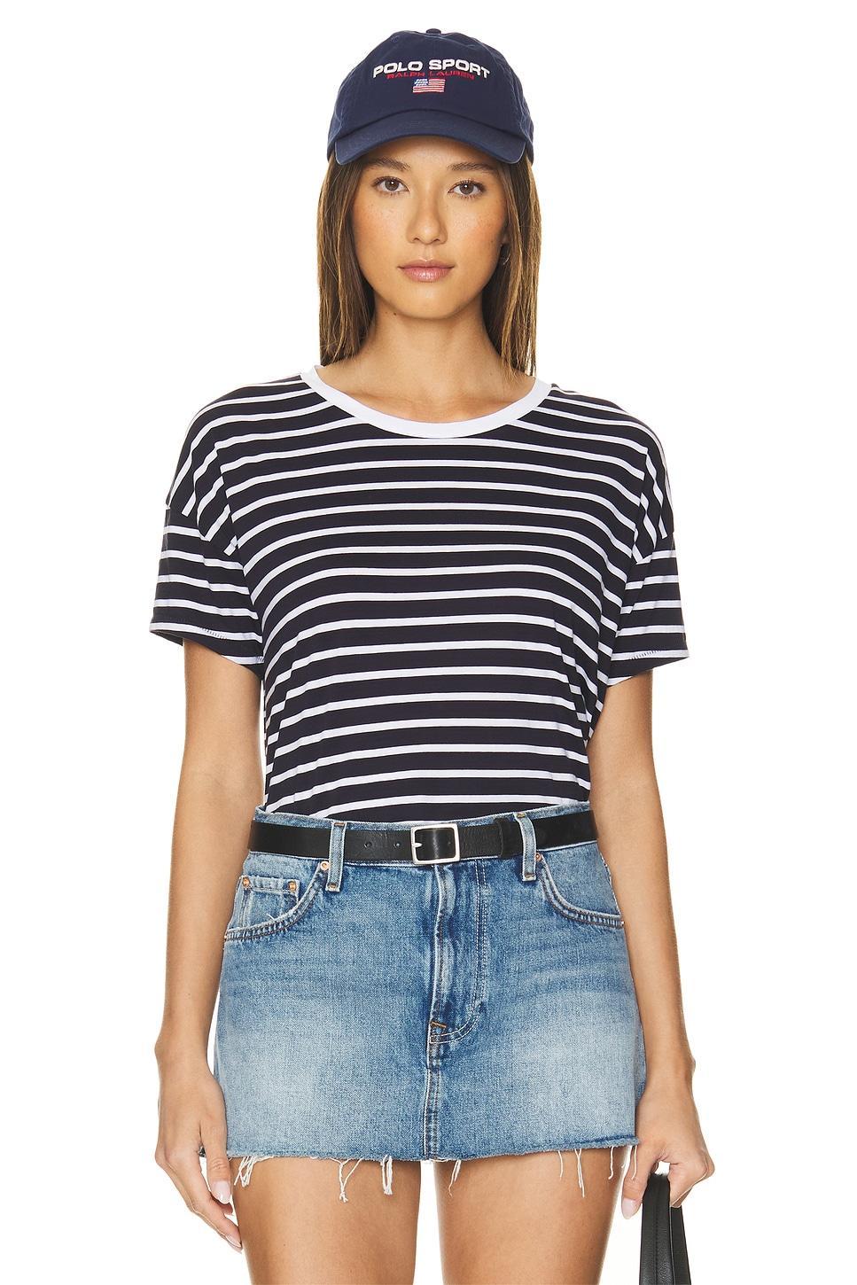 Short Sleeve Drop Shoulder Tee Goldie Product Image