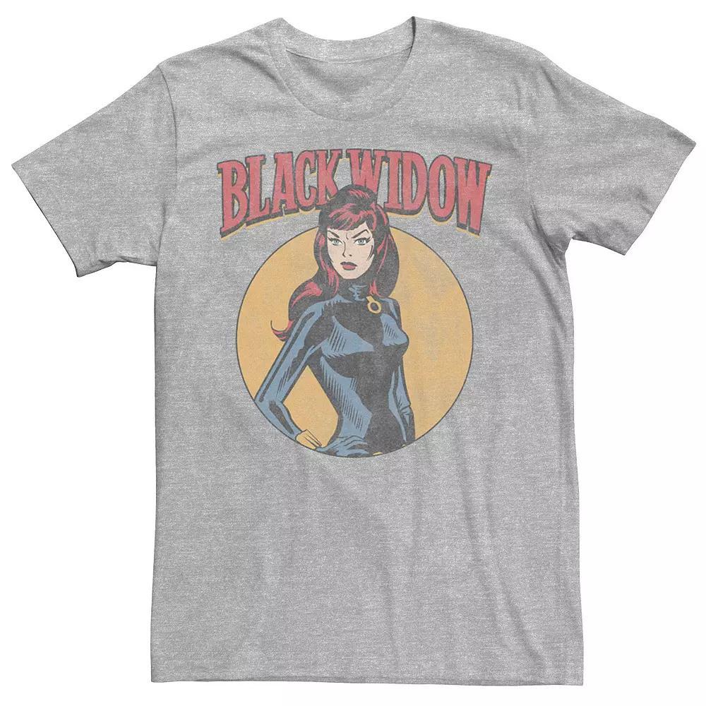 Men's Marvel Black Widow Tee, Size: Medium, White Product Image