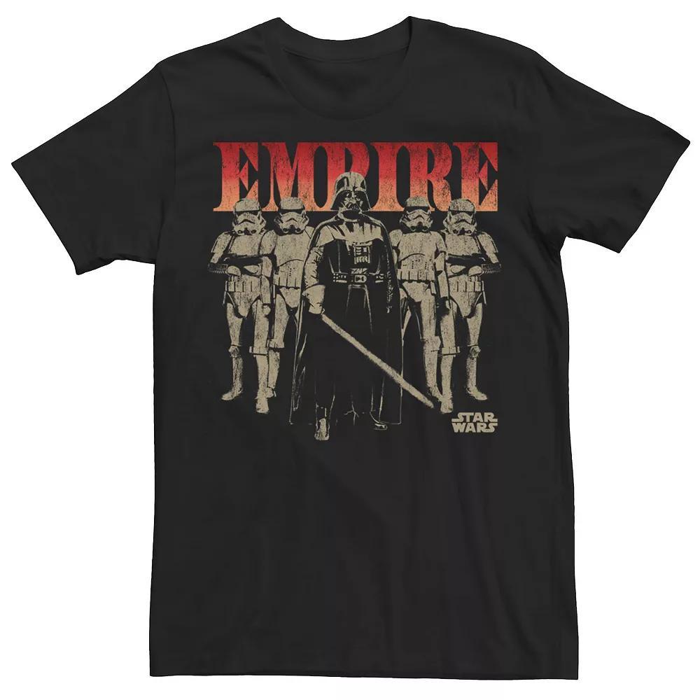 Men's Star Wars Darth Vader And Stormtroopers Empire Tee, Size: XXL, Black Product Image