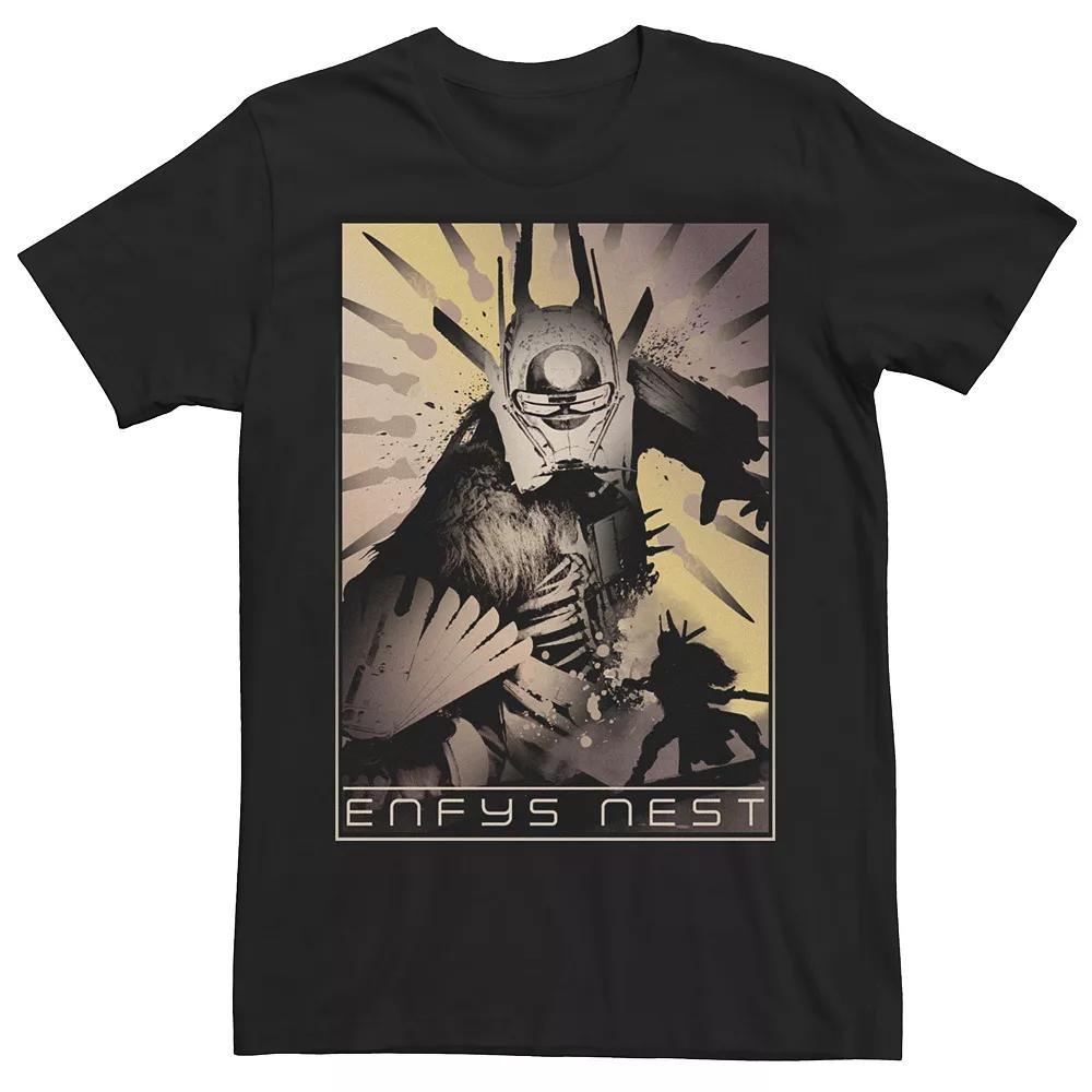 Men's Star Wars Han Solo Enfys Nest Posterize Tee, Size: Medium, Black Product Image