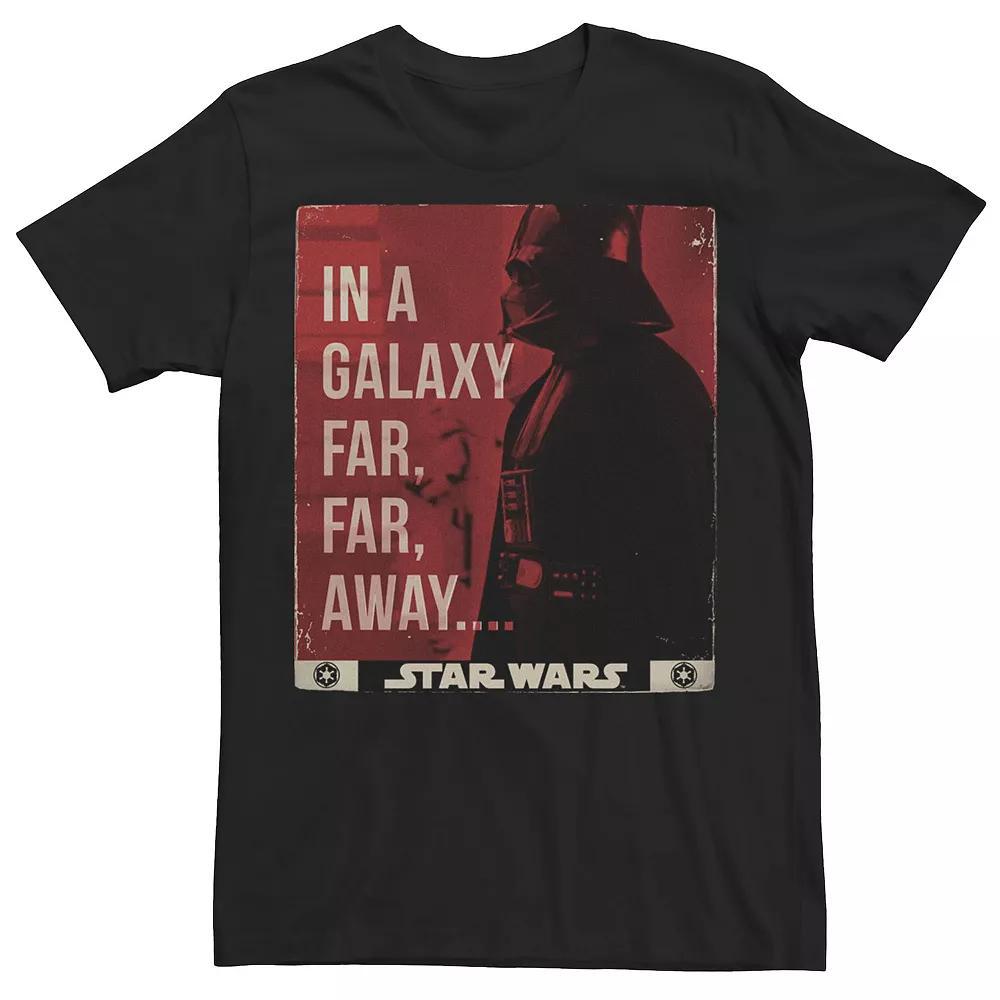 Mens Star Wars Darth Vader In A Galaxy Far Far Away Tee Grey Heather Product Image