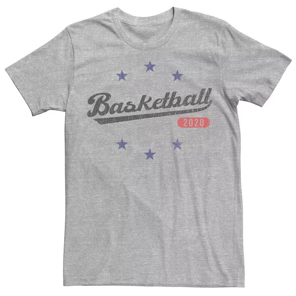 Men's Basketball 2020 Americana Tee, Size: XXL, Athletic Grey Product Image