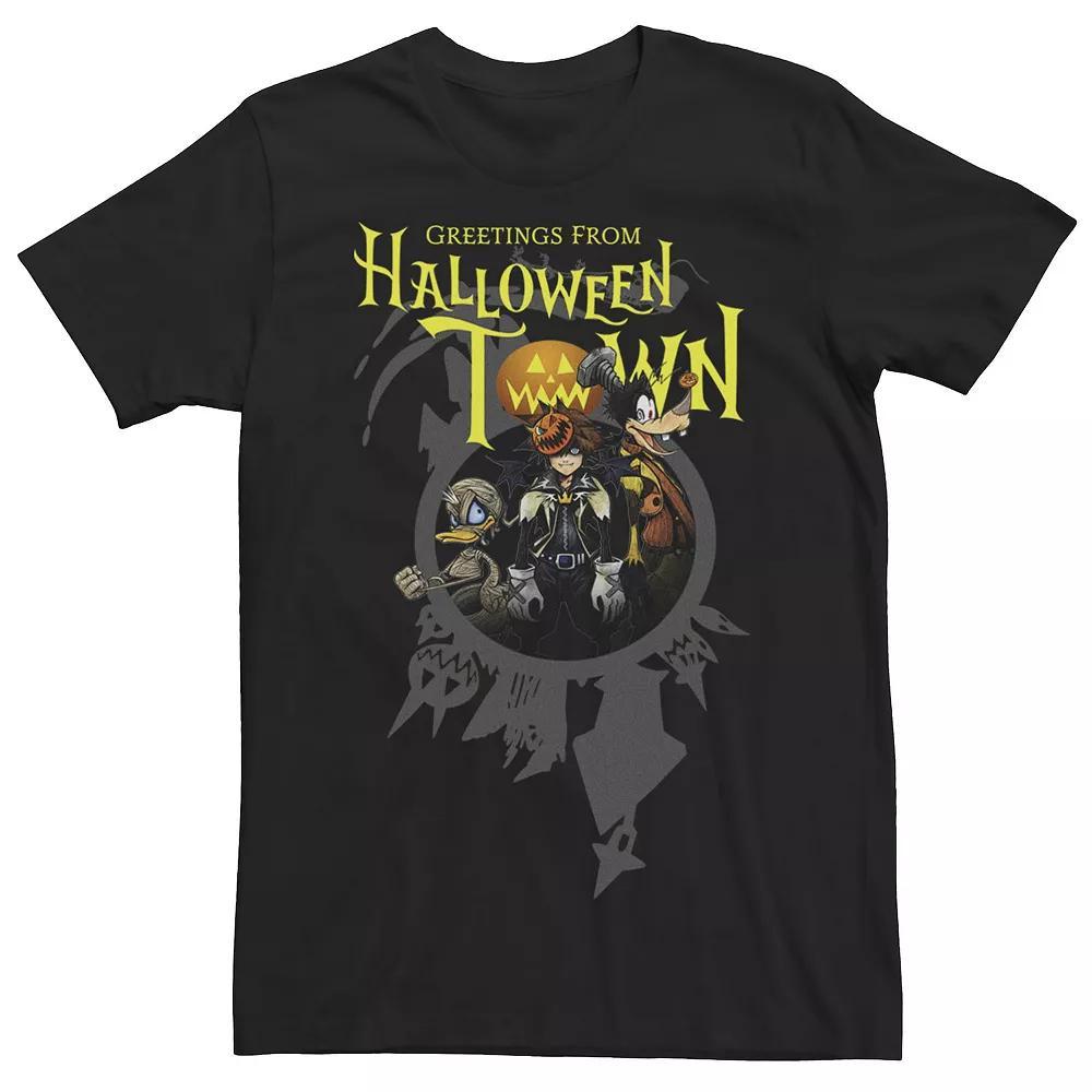 Men's The Mandalorian The Child Aka Baby Yoda Cute Painted Portrait Tee, Size: Medium, Black Product Image