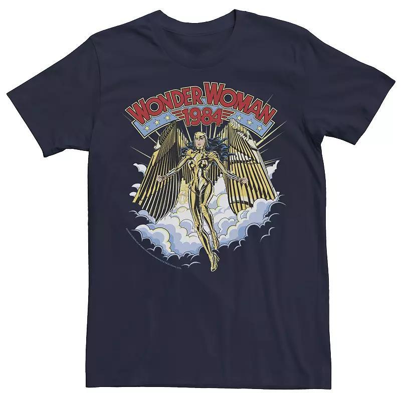 Big & Tall DC Comics Wonder Woman 1984 Gold Suit Clouds Portrait Tee, Men's, Size: LT, Blue Product Image