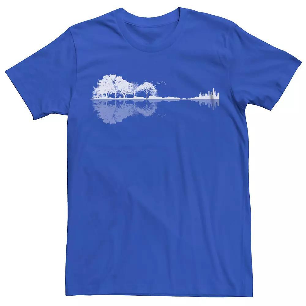 Men's Home Of The Brave United States Silhouette Tee, Boy's, Size: Medium, Grey Product Image