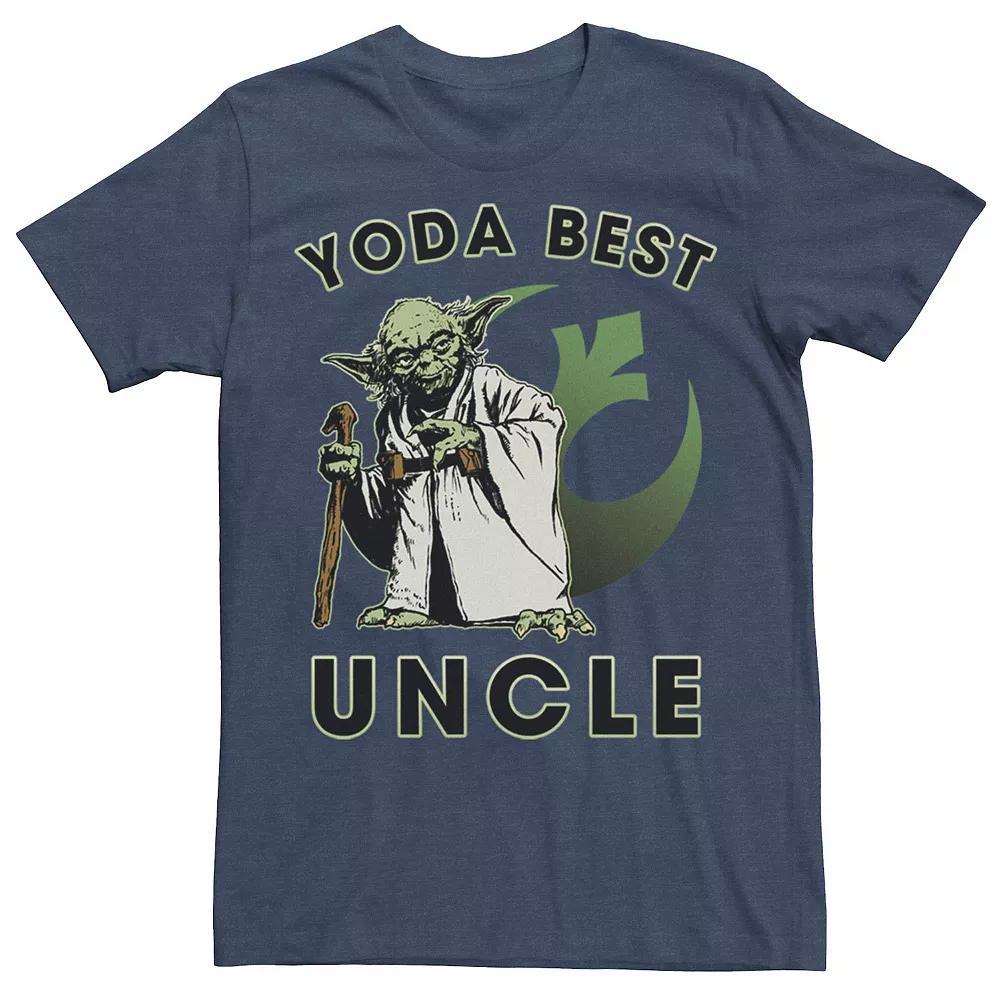 Men's Star Wars Yoda Best Uncle Rebel Logo Tee, Size: XL, Red Product Image