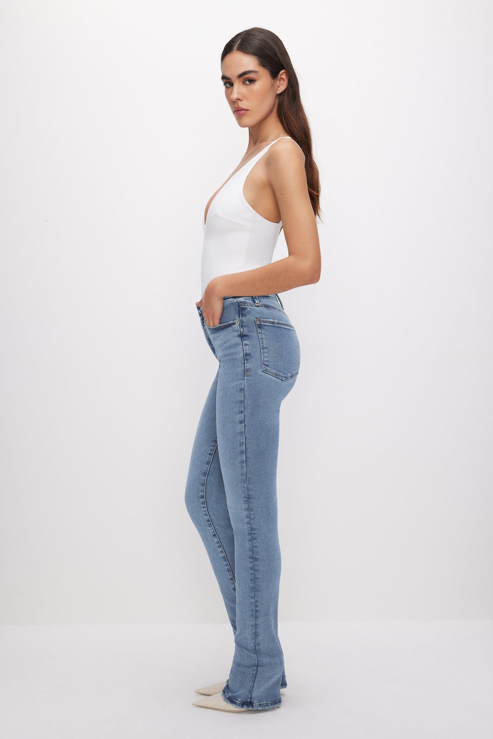 GOOD LEGS MICRO BOOTCUT JEANS | INDIGO642 Product Image