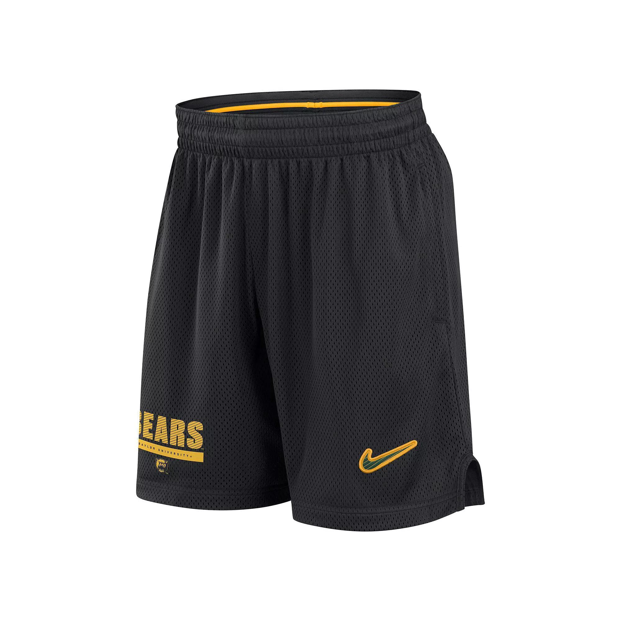 Men's Nike Black Baylor Bears 2024 Sideline Mesh Shorts, Size: Medium, Bay Black Product Image