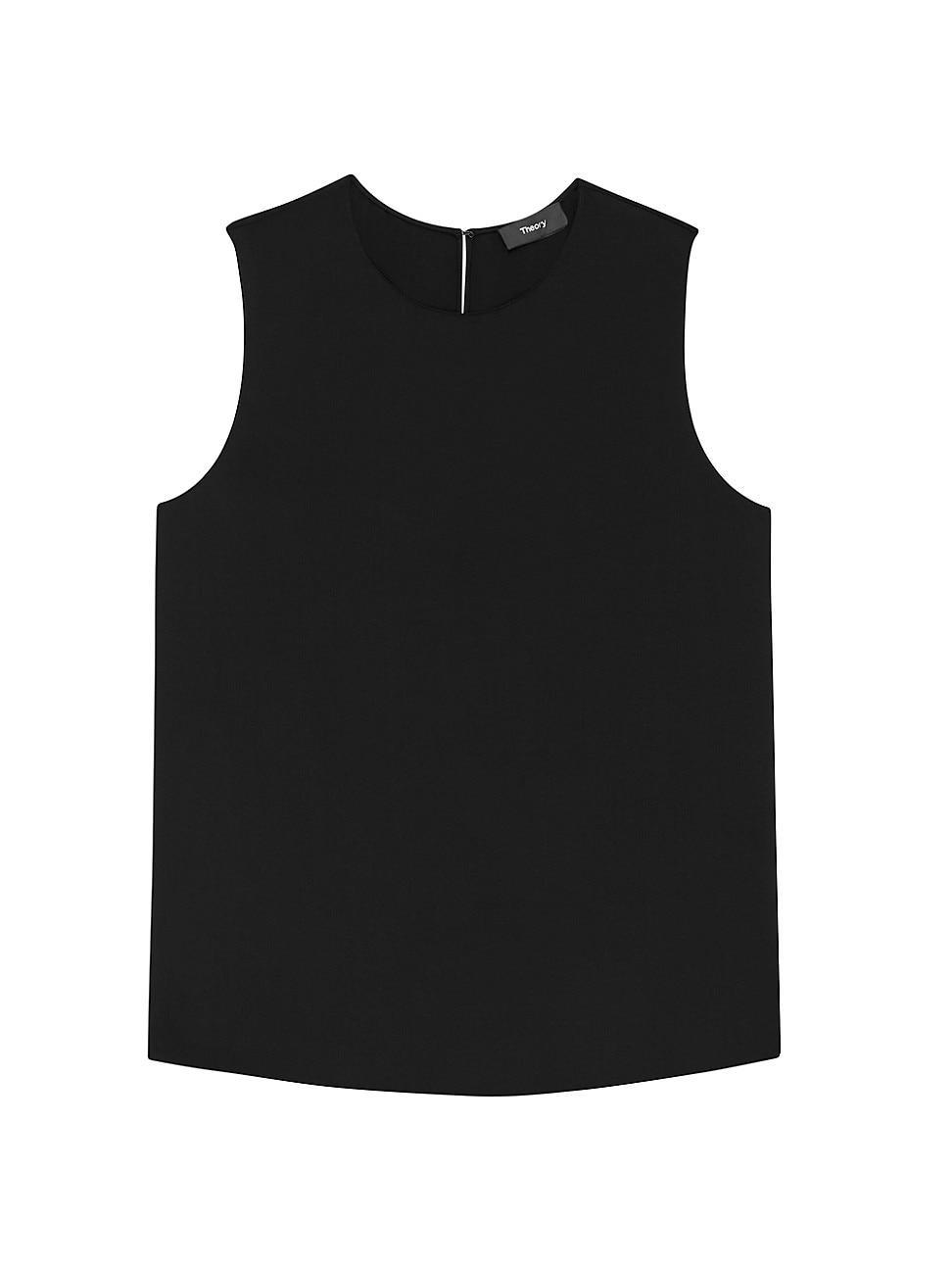Silk Straight Shell Top Product Image