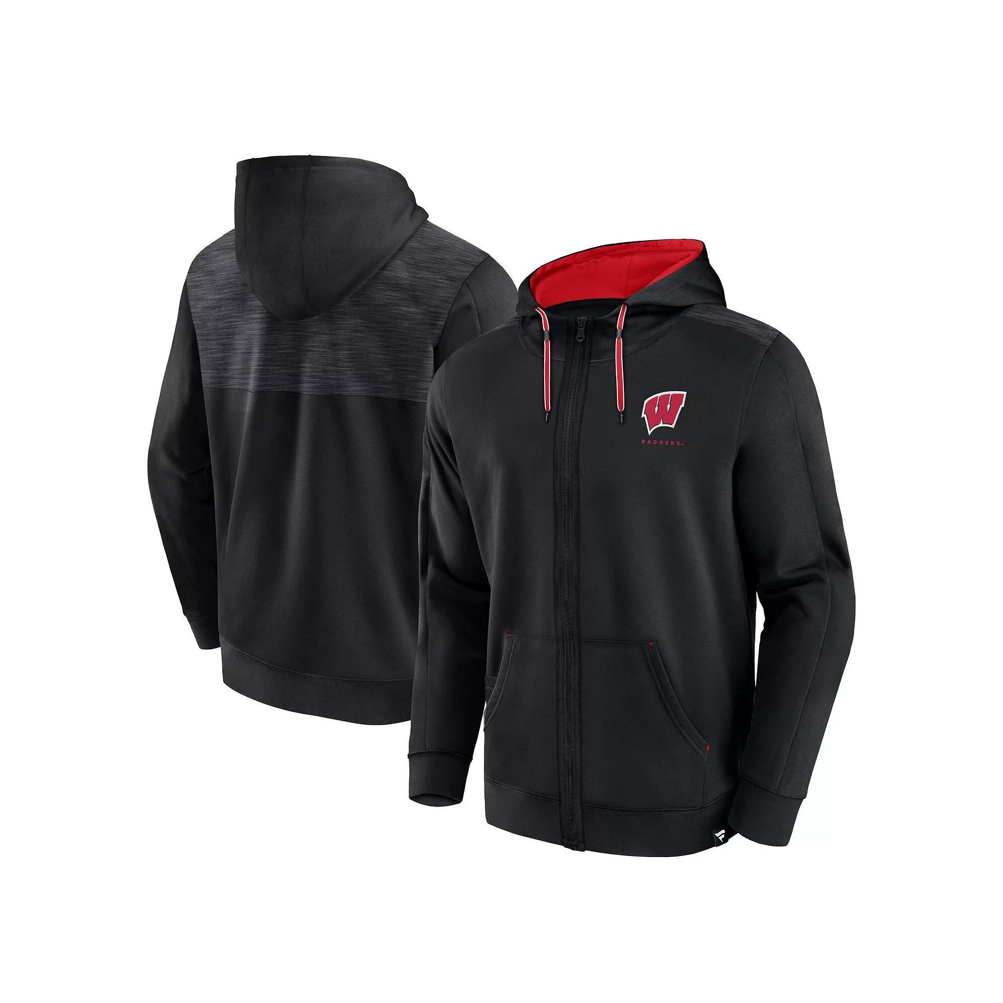 Men's Fanatics Branded Black Kentucky Wildcats Power Index Full-Zip Hoodie, Size: Large Product Image