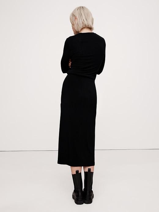 Luxe Wool-Blend Maxi Skirt Product Image