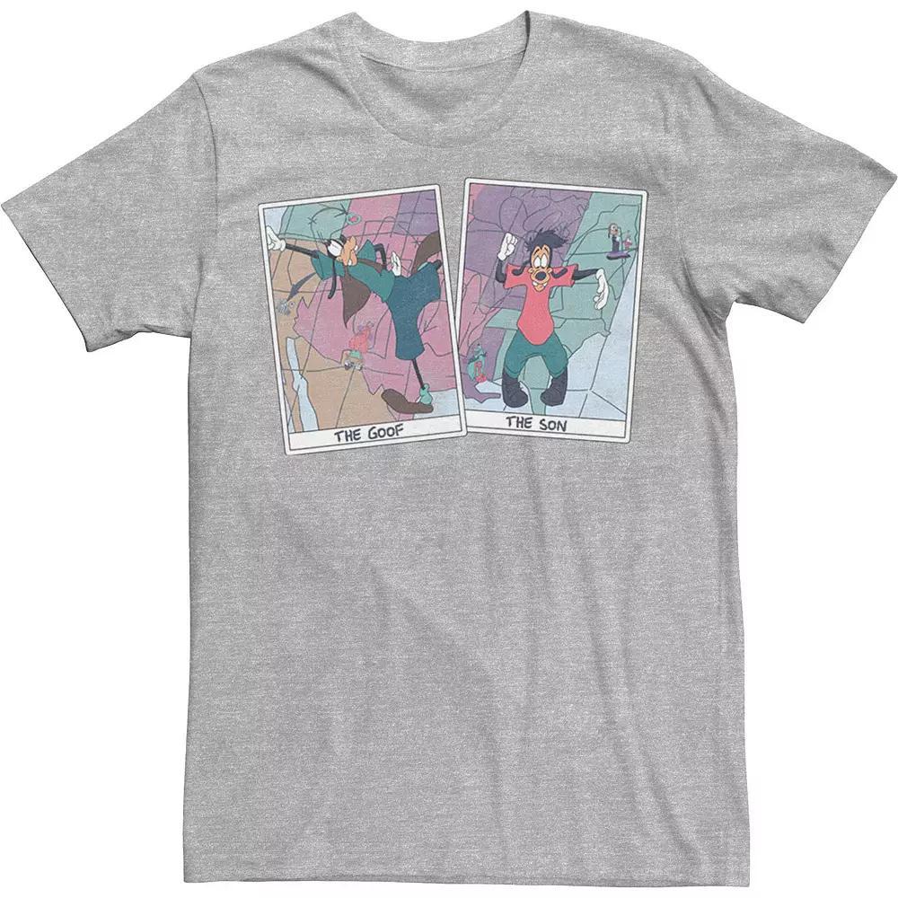 Men's A Goofy Movie A Goofy Trip Boxed Up Tee, Size: 3XL, Athletic Grey Product Image