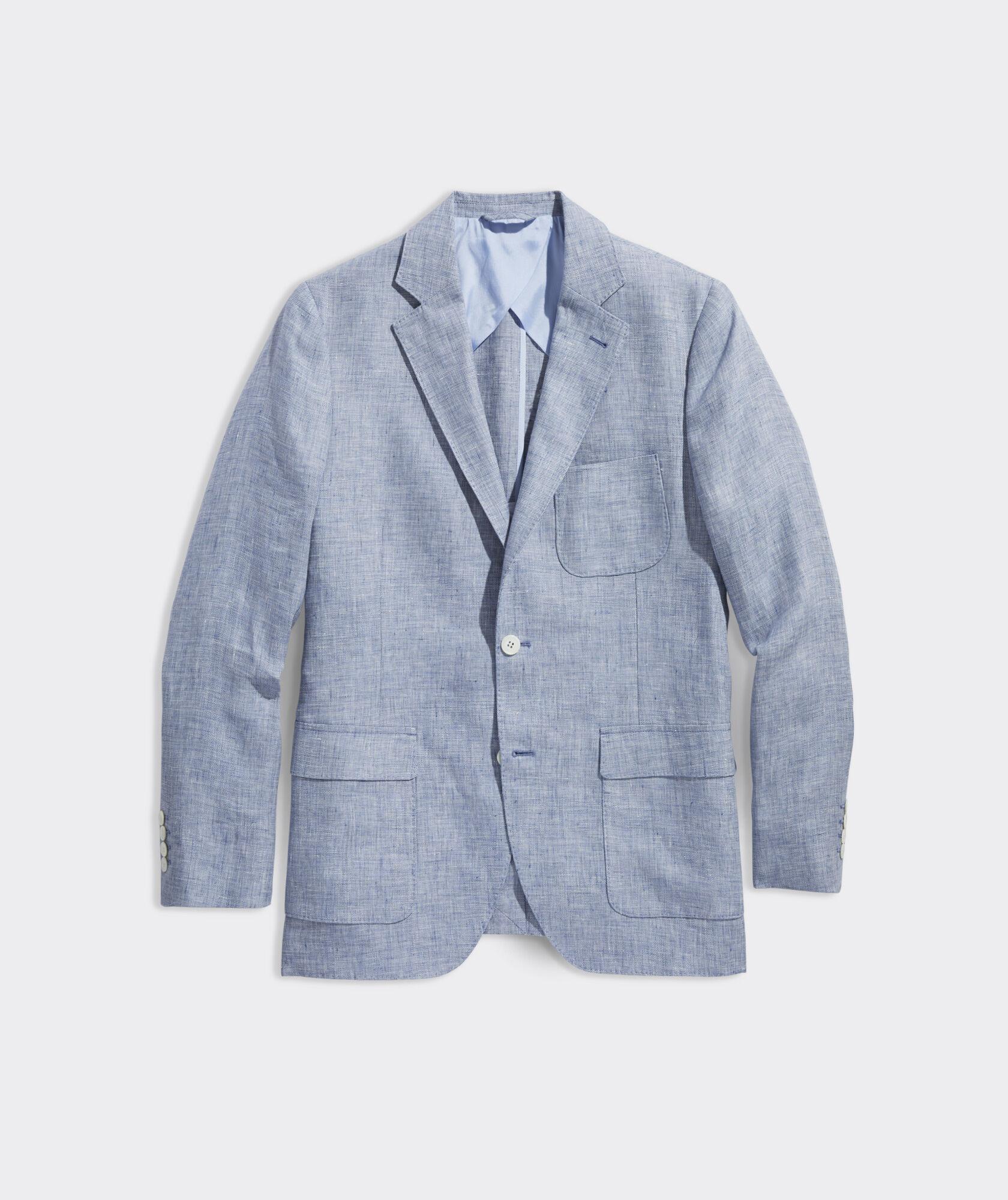 Linen Textured Blazer Product Image