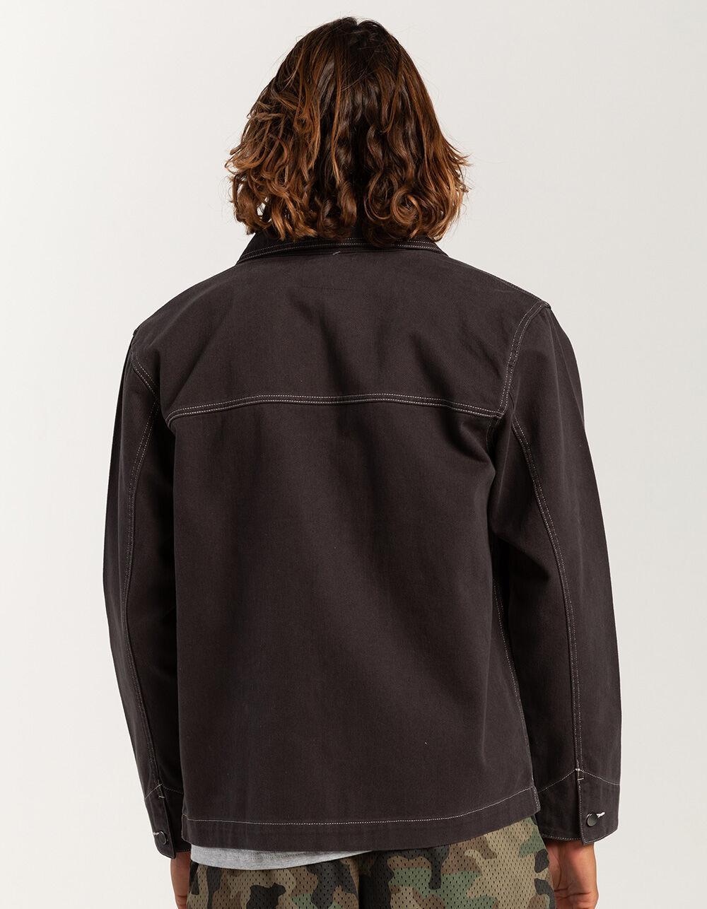 RSQ Mens Twill Workwear Jacket - BLACK Product Image