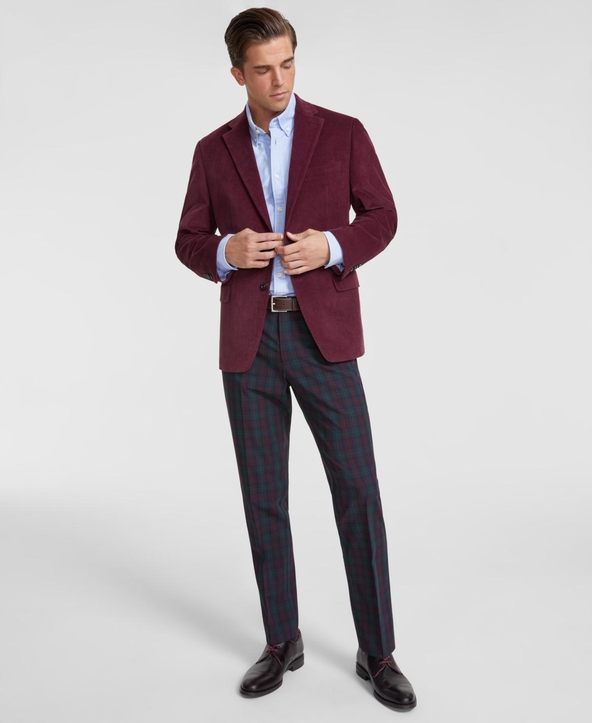 Tommy Hilfiger Mens Modern-Fit Corduroy Sport Coat Product Image