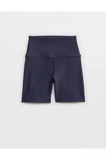 OFFLINE By Aerie Stripe Rib 5" Bike Short Women's Product Image